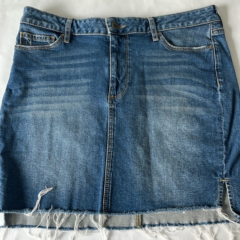 PAIGE Denim Mini Skirt